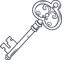 Lollipop on a stick vector illustration, sweet candy design