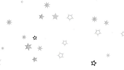 Simple design with scattered stars on a white background. Ideal for backgrounds, cards, and more.