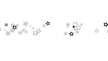 Abstract background with gray and black stars. Perfect for festive designs.