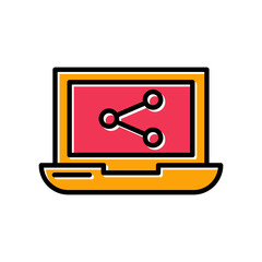File Share Icon Design