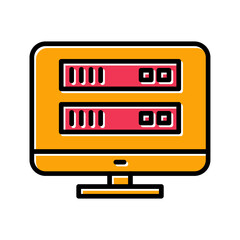 Data Storage Icon Design