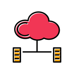 Cloud Computing Icon Design