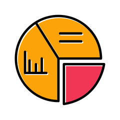 Pie Chart Icon Design