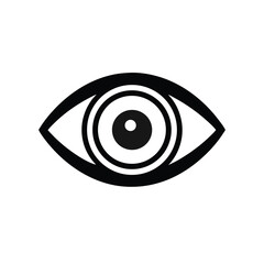 eye icon vector illustration