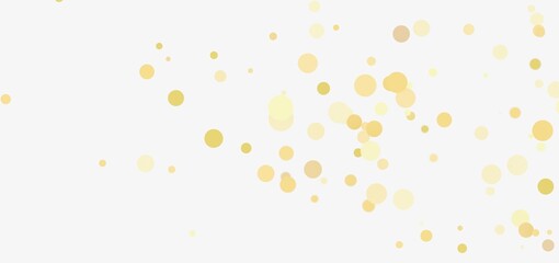 Abstract background with scattered golden circles. Perfect for websites, presentations, and more!