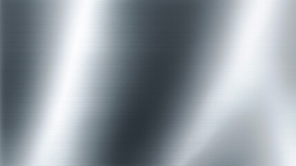 光が映り込むヘアライン加工の金属質な背景素材