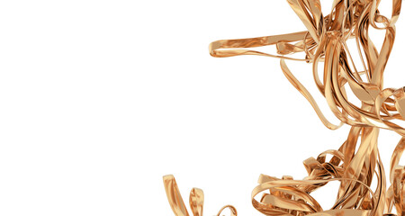 abstract gold background with vintage texture