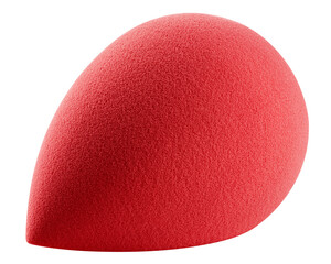 makeup Sponge, beauty blender, isolated on white background, full depth of field