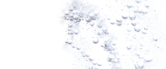 Close-up of air bubbles rising in water. Perfect for backgrounds or clean concepts.