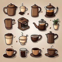 coffee, cafe, drink, tea time, americano, latte,