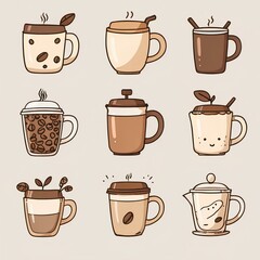 coffee, cafe, drink, tea time, americano, latte,