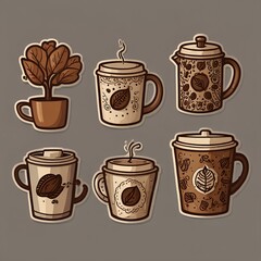 coffee, cafe, drink, tea time, americano, latte,