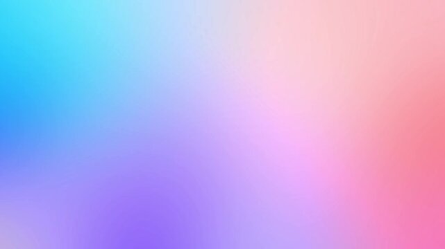 Abstract colorful gradient motion, elegant soft pastel fluid background loop, blurred blend pink purple color liquid flow design, creative vibrant wallpaper backdrop animation - Powered by Adobe
