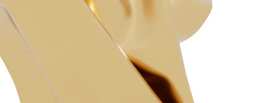 High-resolution image of abstract gold fabric texture, perfect for backgrounds and design projects.