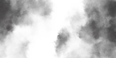 brush strokes imitating clouds in the sky  isolated on white background Fluffy texture , Abstract color smoke vector background.