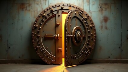 Clean symbolic visuals of money, coins, and finance elements captured in minimal, text-free compositions. AI-Generated!

