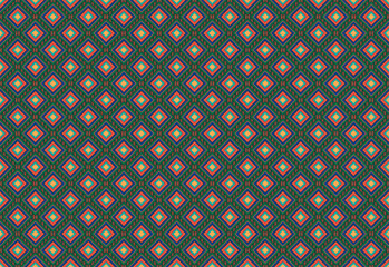 Aztec motifs vector seamless pattern design. Background illustration of a tribal pattern template element