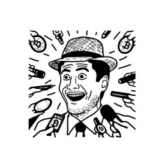 Crypto Investor Meme Face