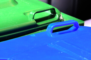blue car door