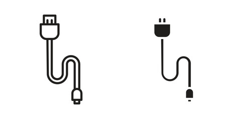 Phone cable icon