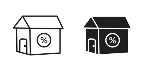 Mortgage rate icon
