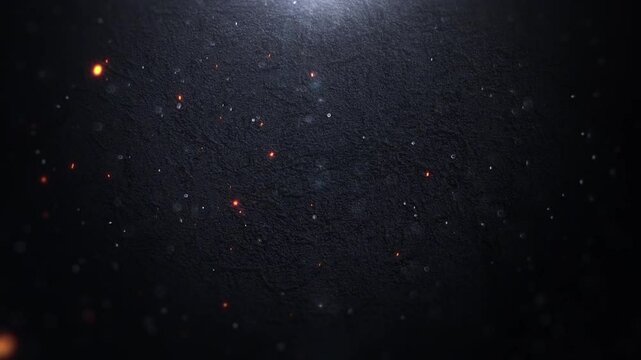 Cinematic Intro With Particles And Background Texture