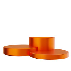 3d podium display product stage stand presentation soft luxury cosmetic