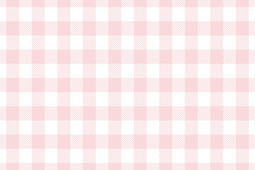 gingham background vector check fabric texture pink and white colors tartan seamless pattern plaid illustration textile