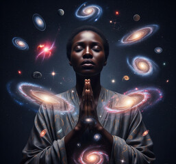 Spiritualité Cosmique : Prière et connexion à l'infini.