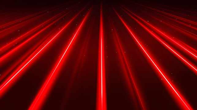 Striking red rays create a futuristic background pattern, showcasing a modern aesthetic for dynamic and bold designs.