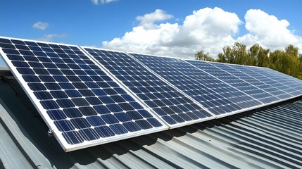 Rooftop Solar Panels Energy Renewable Power