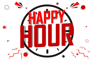 Happy Hour poster, png