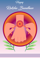 Raksha bandhan means the bond of protection