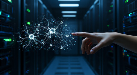 Neural Network Interface with Human Touch in Data Center Environment.