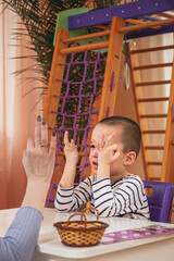 Sensory Integration Therapy Neurocorrection Session for Child with Specialist