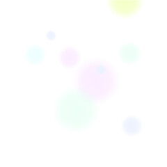 Abstract Colorful Bokeh Circle