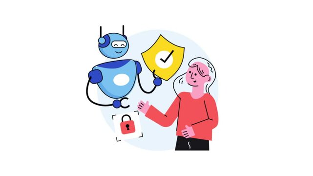 Robot Coding Mp4 Video Animated