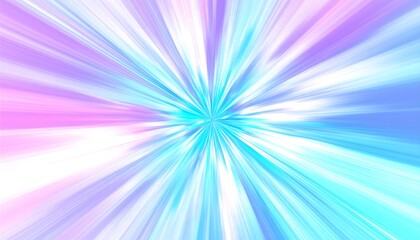 Obraz premium Pastel radial burst