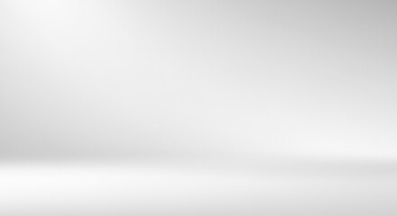 Abstract White Background with Studio Room for Product Presentation or Display