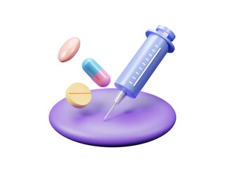 International Overdose Awareness Day icon isolated on transparent background, Unite for Prevention, Remember with Purpose. Overdose stop icon. Design template. August 31. Important day. 3d rendering