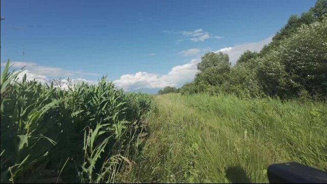 cycling in nature in wild places, bikepacking