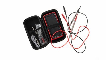 Multimeter kit with test leads and accessories