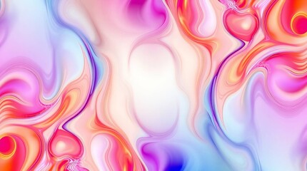 Abstract colorful liquid background