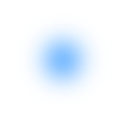 Blurry soft gradient blue circle with smooth overlapping shapes and gentle airy misty effect.