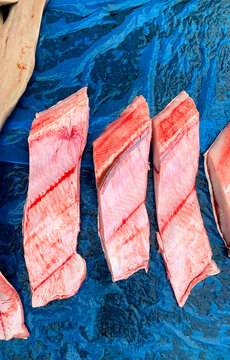 fresh shark meat sold in traditional markets
