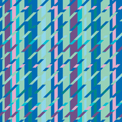 Vector seamless checkered pattern in blue, pink, green,purple colors.
Repetitive bright tartan pattern. Design for fabric, wrapping paper, textiles, social media, packaging, postcards, stickers.