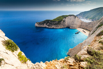 Obraz premium Zakynthos island or Zante Island, Greece
