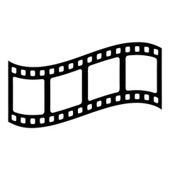 
film strip movie vector art, film strip frame silhouette vector illustration