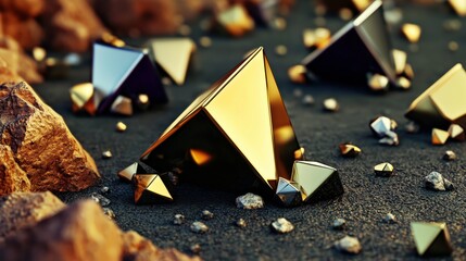 Rare Earth Elements Close-Up &ndash; Macro Video of Raw Metal and Mineral Ores