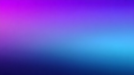 Fototapeta premium Cyan and purple grain texture magenta glowing light blurred colors retro grainy gradient banner back
